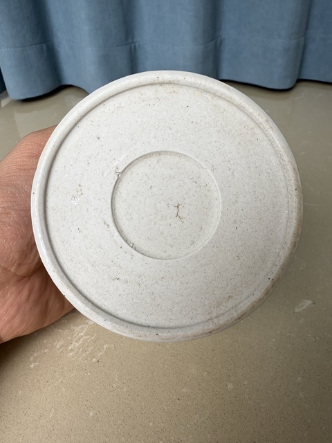 古玩陶瓷清中期 百福百壽云雷紋筆筒拍賣，當前價格450元