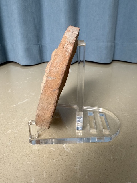 古玩陶瓷青州出土 宋代 獸面瓦當拍賣，當前價格390元