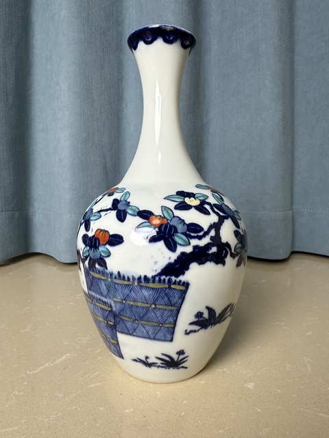 古玩陶瓷清晚期 斗彩賞瓶拍賣，當前價格350元