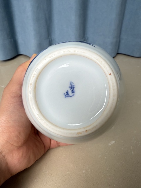 古玩陶瓷清晚期 斗彩賞瓶拍賣，當前價格350元