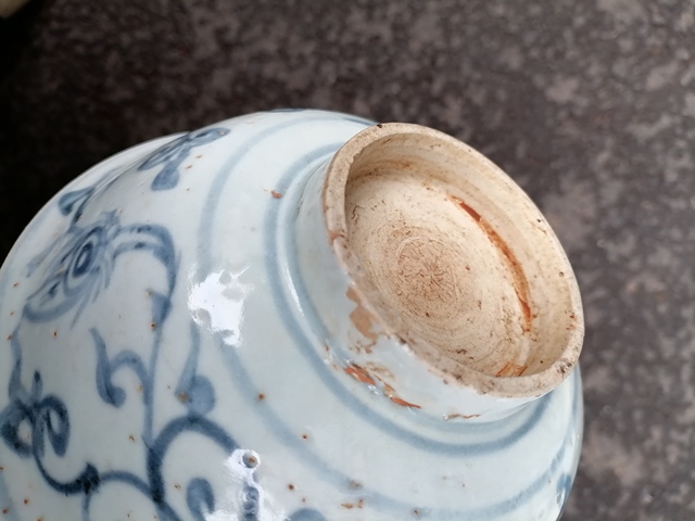 古玩陶瓷青花碗真品鑒賞圖