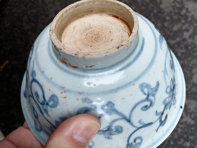 古玩陶瓷青花碗真品鑒賞圖