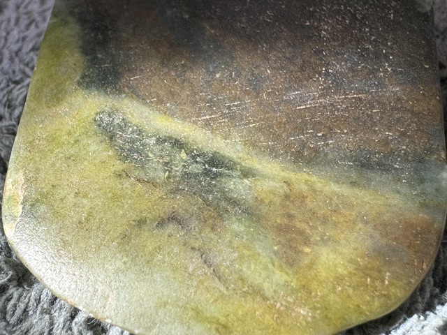 古玩玉器做舊仿古“柄形器”真品鑒賞圖