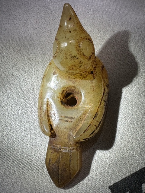 古玩玉器做舊仿古“玉鳳鳥”真品鑒賞圖