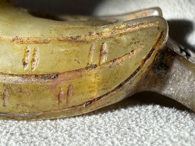 古玩玉器做舊仿古“玉鳳鳥”真品鑒賞圖