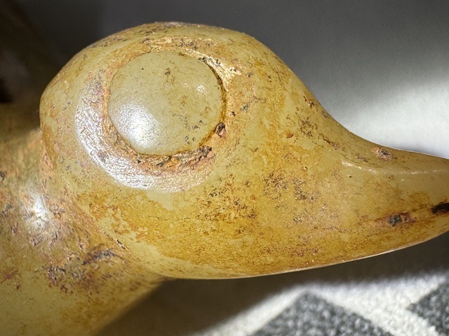 古玩玉器做舊仿古“玉鳳鳥”真品鑒賞圖