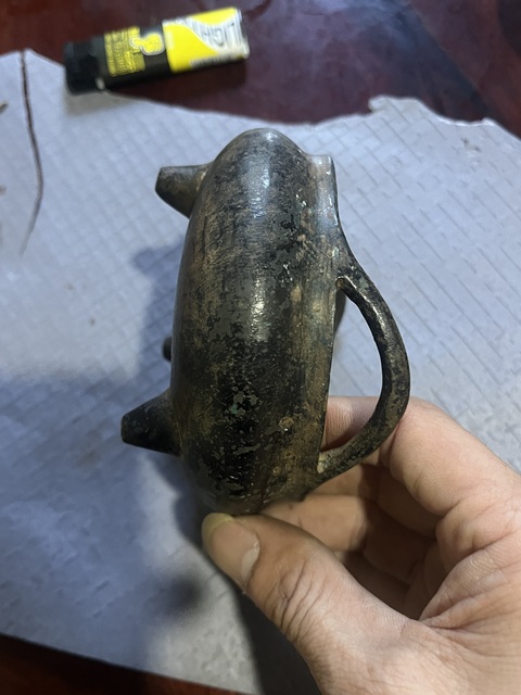 古玩銅器銅香爐真品鑒賞圖