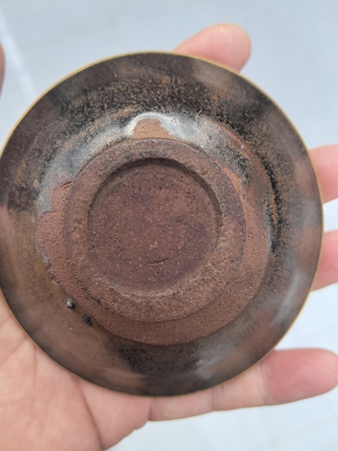 古玩陶瓷建窯芝麻釉茶盞拍賣，當(dāng)前價格376元