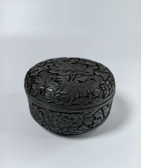 古玩雜項漆盒真品鑒賞圖