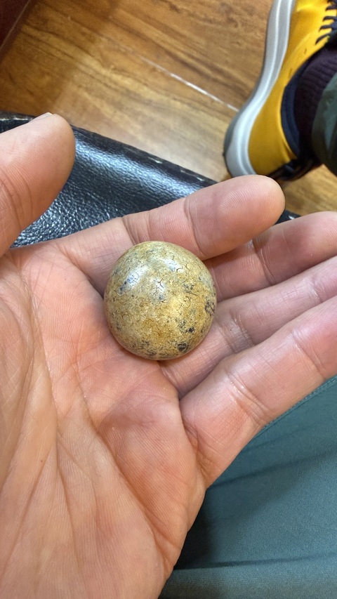 古玩玉器仿古珠子真品鑒賞圖