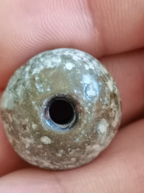 古玩玉器地方玉珠真品鑒賞圖