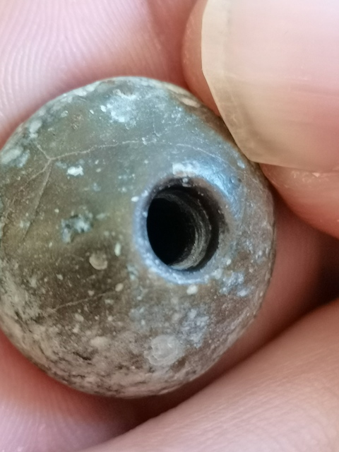 古玩玉器地方玉珠真品鑒賞圖