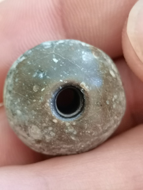 古玩玉器地方玉珠真品鑒賞圖