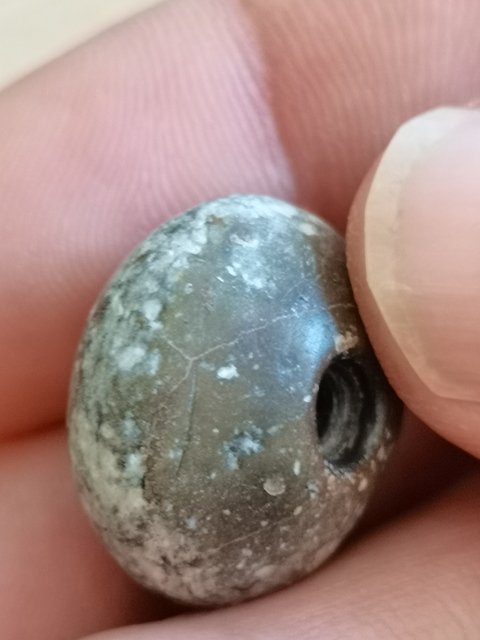 古玩玉器地方玉珠真品鑒賞圖