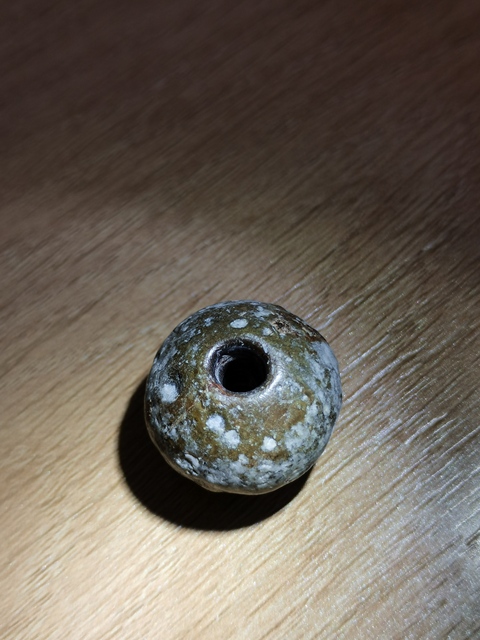 古玩玉器地方玉珠真品鑒賞圖