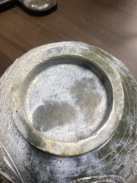 古玩玉器做舊仿古“玉碗”真品鑒賞圖