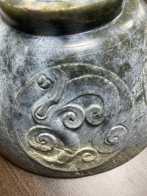 古玩玉器做舊仿古“玉碗”真品鑒賞圖