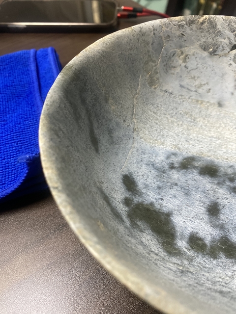 古玩玉器做舊仿古“玉碗”真品鑒賞圖