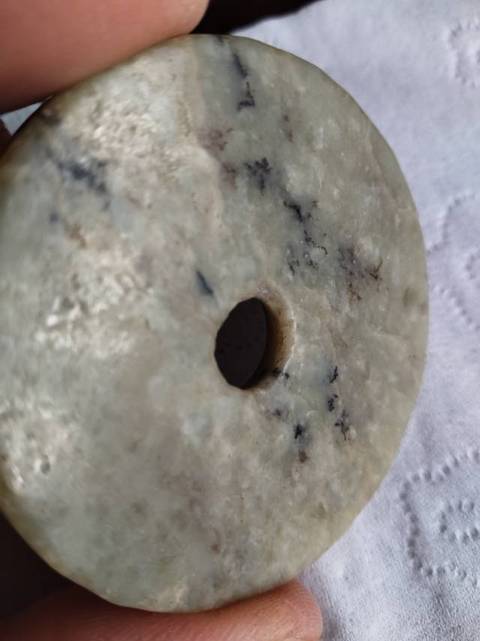 古玩玉器仿古玉璧真品鑒賞圖