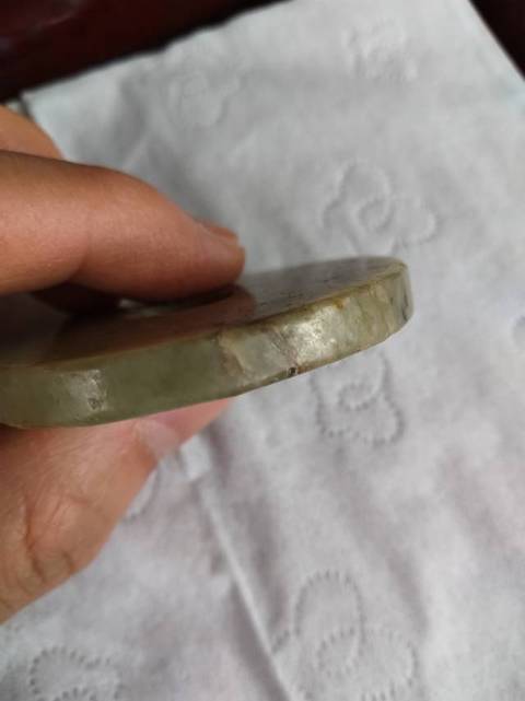 古玩玉器仿古玉璧真品鑒賞圖