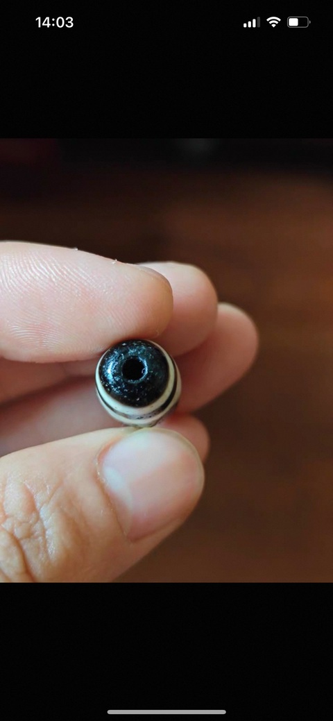 古玩雜項天珠真品鑒賞圖