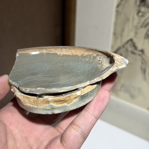 古玩陶瓷罕見宋五大名窯之一南宋“官窯”標本拍賣，當前價格998元