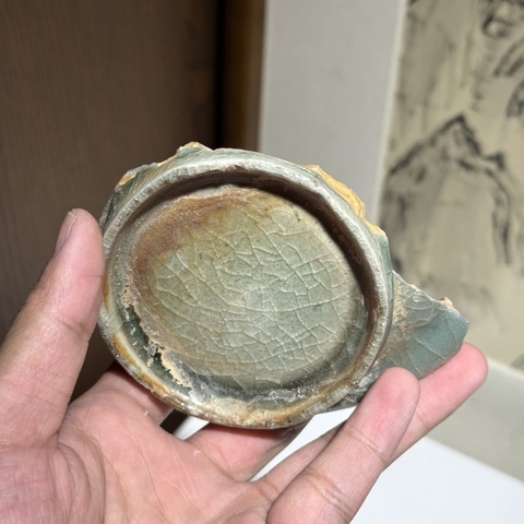 古玩陶瓷罕見宋五大名窯之一南宋“官窯”標本拍賣，當前價格998元