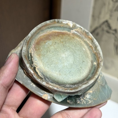 古玩陶瓷罕見宋五大名窯之一南宋“官窯”標本拍賣，當前價格998元