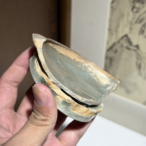 古玩陶瓷罕見宋五大名窯之一南宋“官窯”標本拍賣，當前價格998元