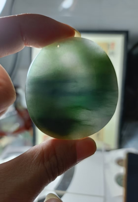 古玩玉器翡翠雕“金蟾掛牌”拍賣，當前價格500元