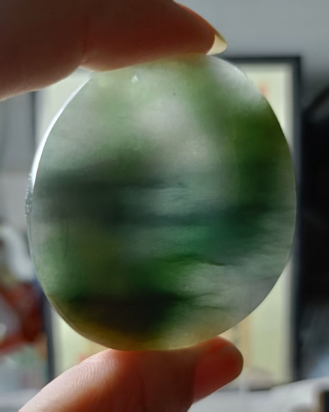 古玩玉器翡翠雕“金蟾掛牌”拍賣，當前價格500元