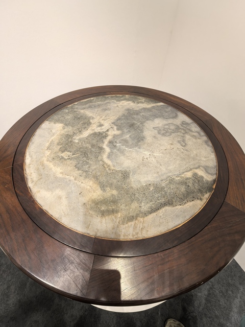 古玩雜項圓桌真品鑒賞圖