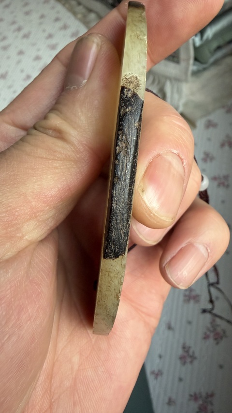 古玩玉器齊家玉璜真品鑒賞圖