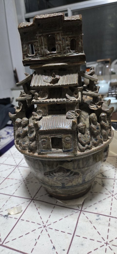 古玩陶瓷谷蒼罐真品鑒賞圖