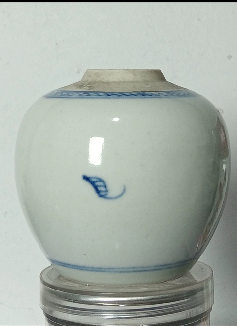 古玩陶瓷青花博古圖罐真品鑒賞圖