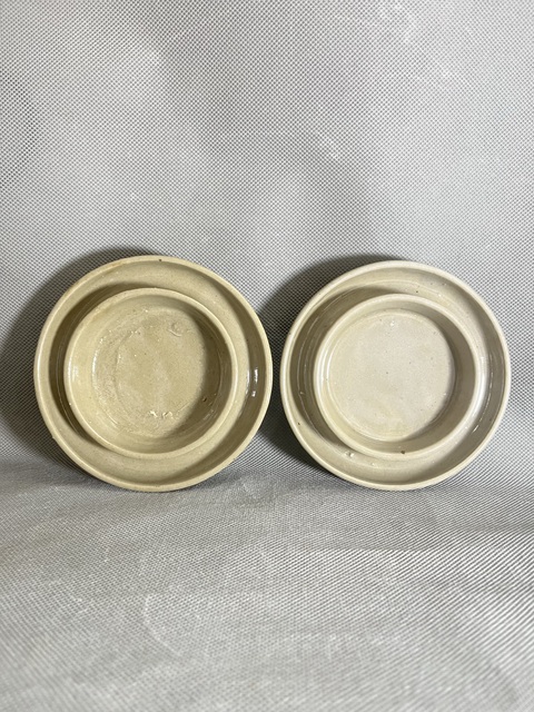 古玩陶瓷明龍泉青瓷盞托二個(gè)拍賣，當(dāng)前價(jià)格788元