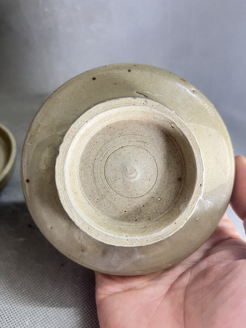 古玩陶瓷明龍泉青瓷盞托二個(gè)拍賣，當(dāng)前價(jià)格788元