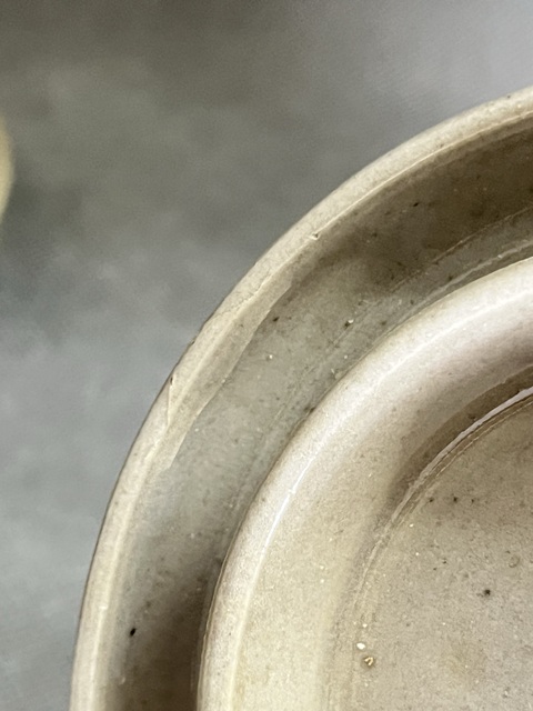 古玩陶瓷明龍泉青瓷盞托二個(gè)拍賣，當(dāng)前價(jià)格788元