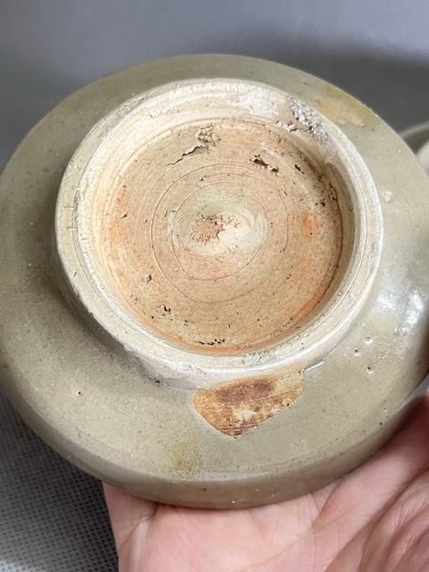 古玩陶瓷明龍泉青瓷盞托二個(gè)拍賣，當(dāng)前價(jià)格788元