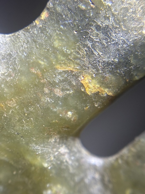 古玩玉器仿“紅山文化”勾云形佩真品鑒賞圖