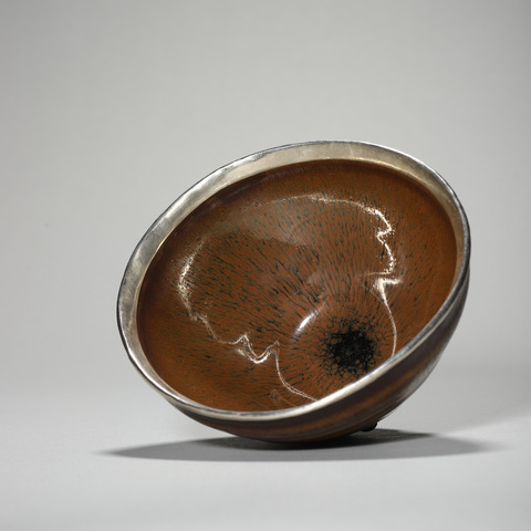 古玩陶瓷建窯茶盞真品鑒賞圖