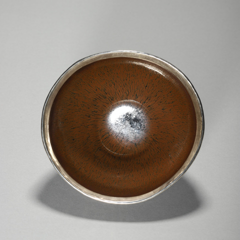 古玩陶瓷建窯茶盞真品鑒賞圖