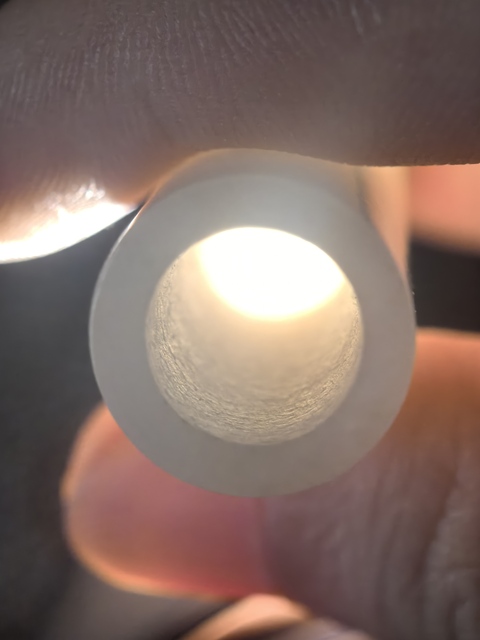 古玩玉器和田玉雕“素紋翎管”真品鑒賞圖