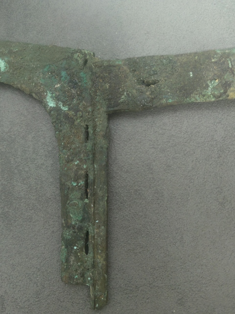 古玩銅器戰國青銅戈真品鑒賞圖