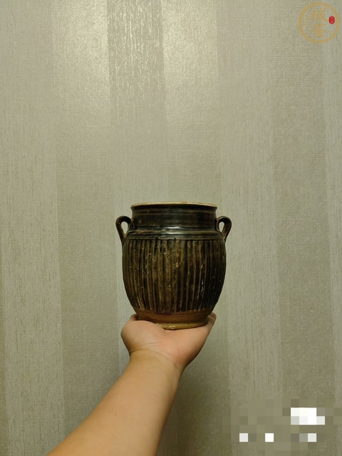 古玩陶瓷雙系罐真品鑒賞圖