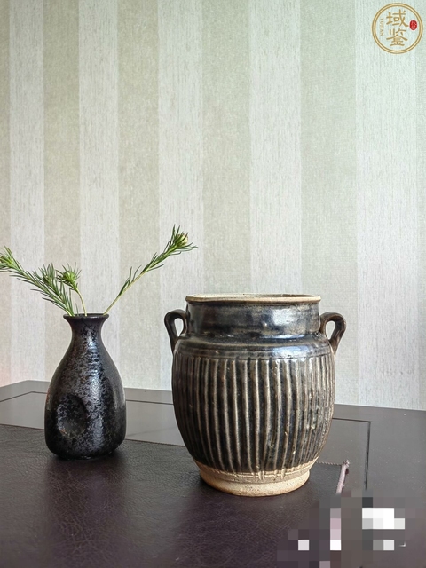 古玩陶瓷雙系罐真品鑒賞圖