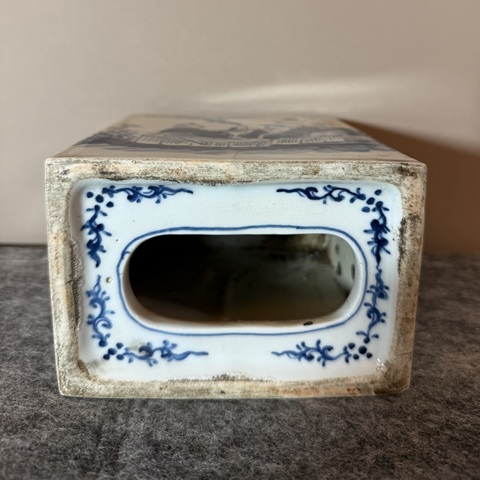 古玩陶瓷青花人物故事書檔真品鑒賞圖