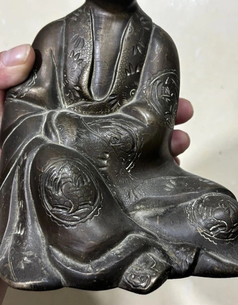 古玩銅器造像真品鑒賞圖