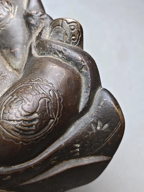 古玩銅器造像真品鑒賞圖