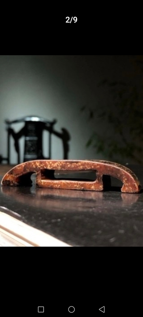 古玩玉器做舊仿古“玉劍璏”真品鑒賞圖